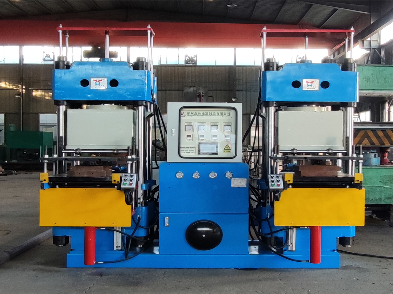 200T抽真空全自动硫化机